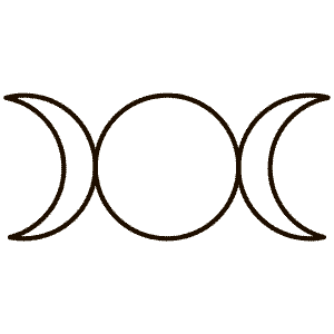 Three periods in a woman's life. Development, fertility, wisdom.