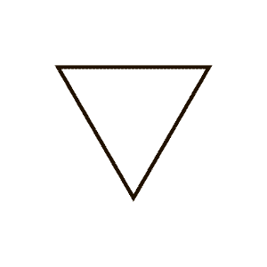 Water. Lunar symbol. Materialization